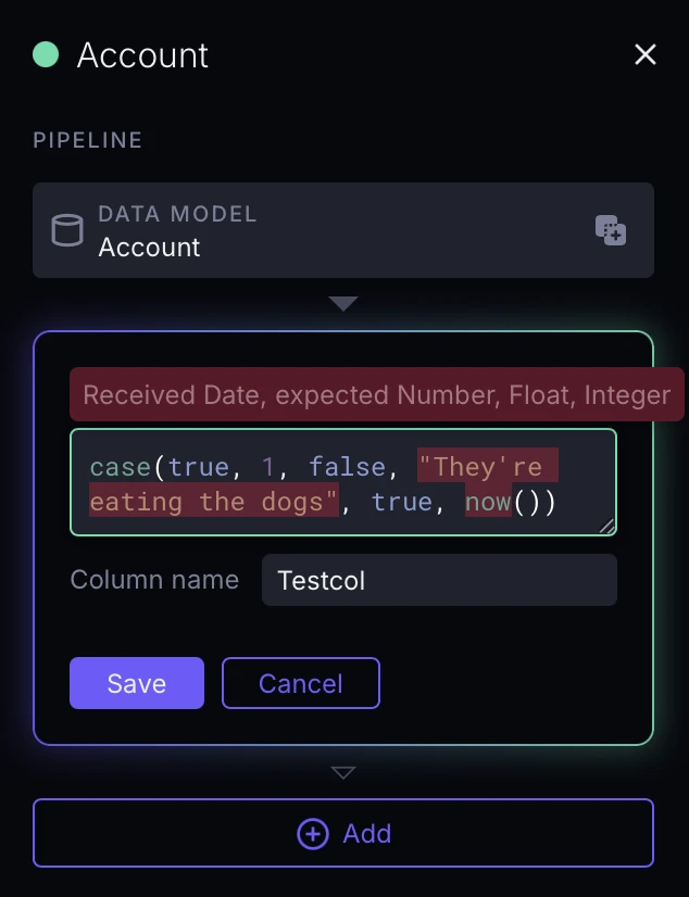 Improve error highlighting in Penguino editor