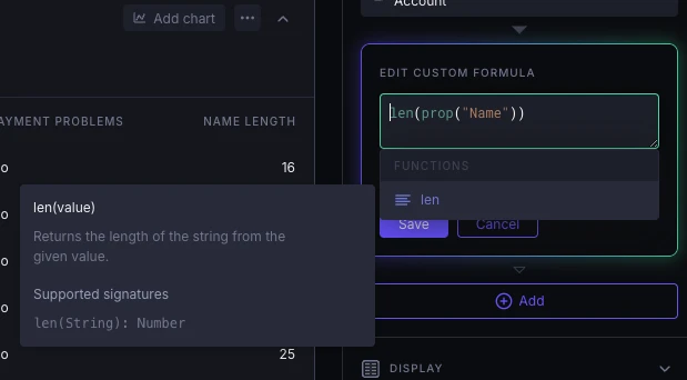 Add len() function to Penguino